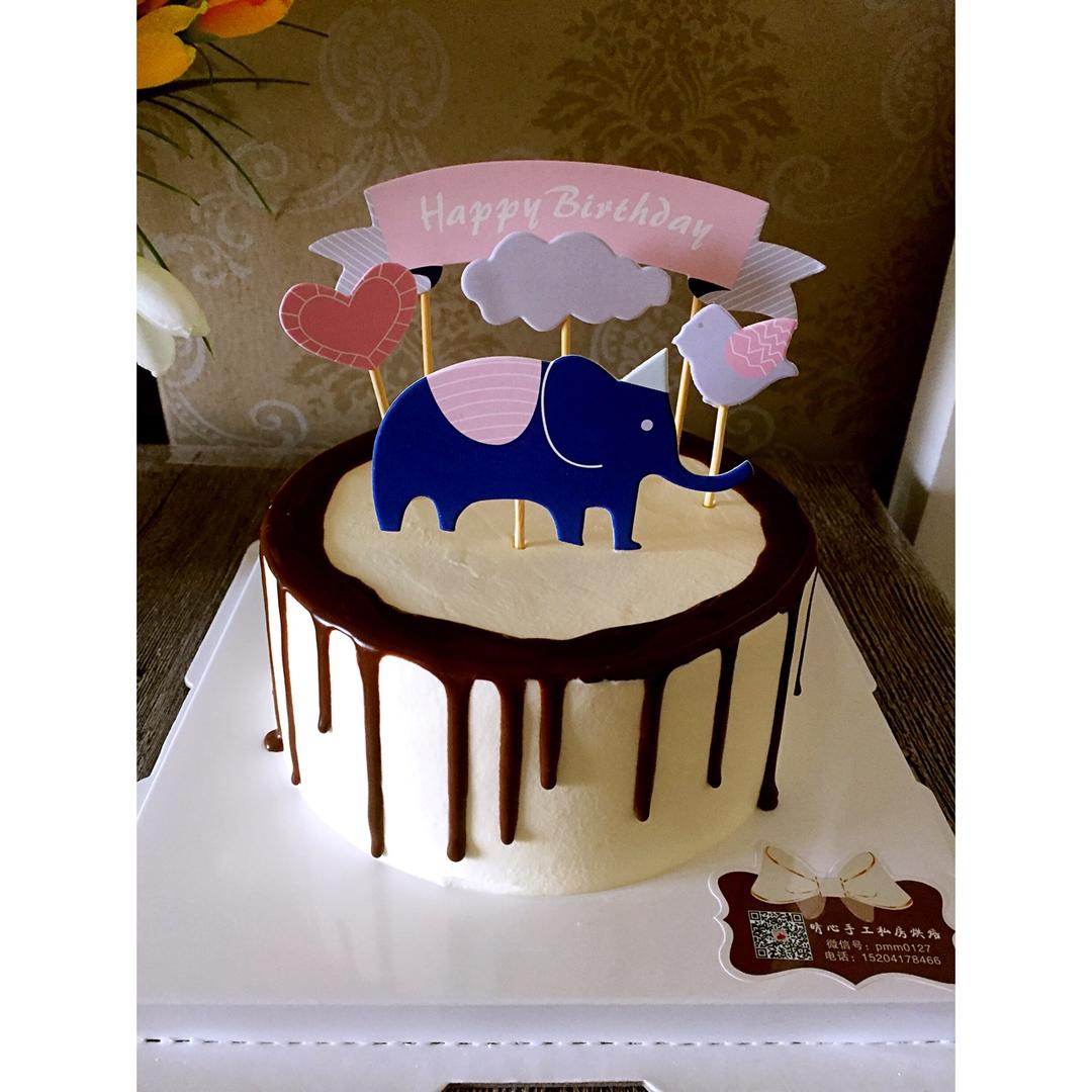 蛋糕淋面之一：甘那许淋面（详细解答淋面太稠的问题）