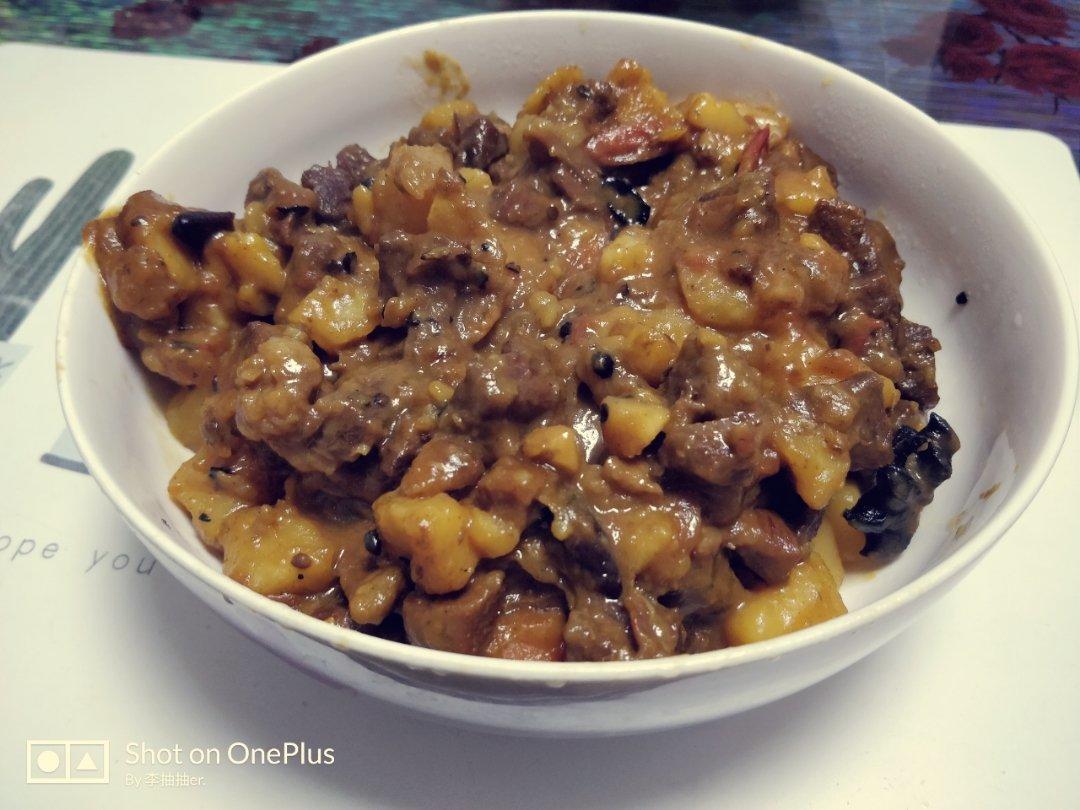 土豆炖牛肉
