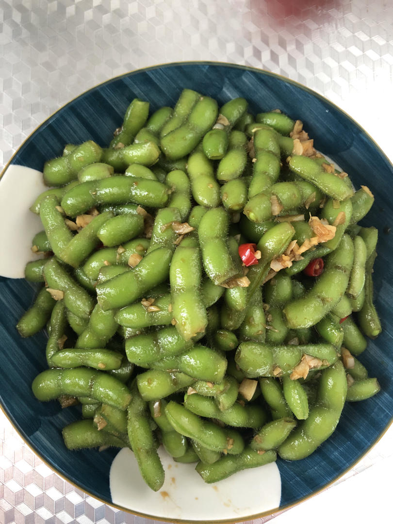 武汉夏夜狂欢菜 | 凉拌毛豆