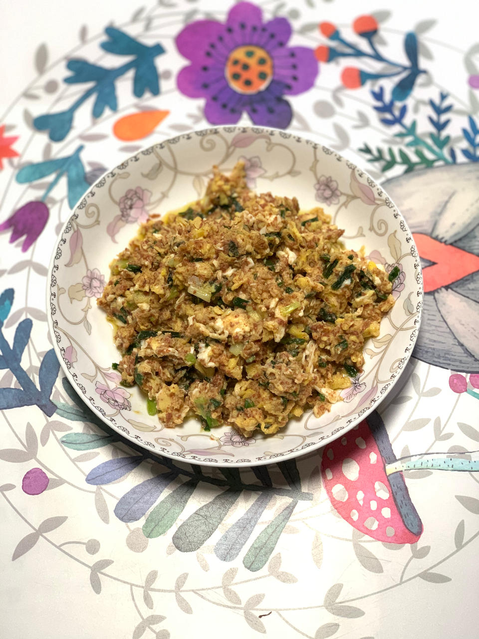 虾酱炒鸡蛋