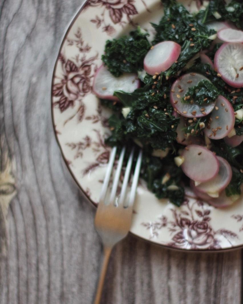 【健康三餐】凉拌羽衣甘蓝