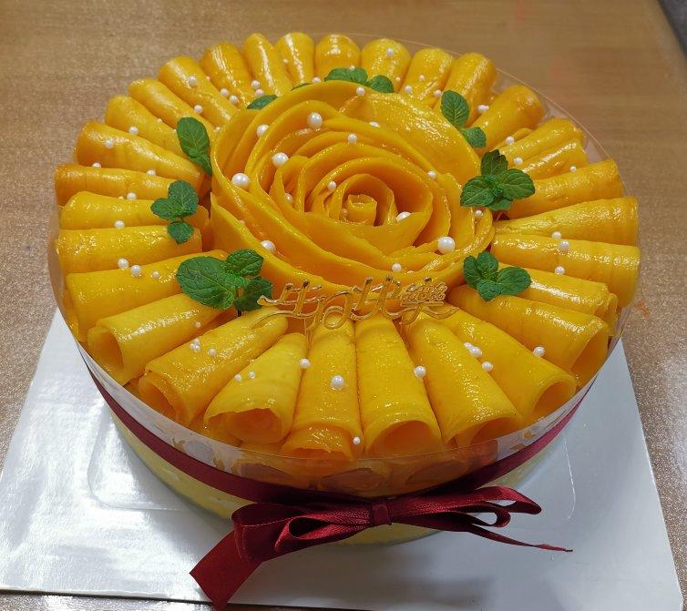 8寸芒果慕斯