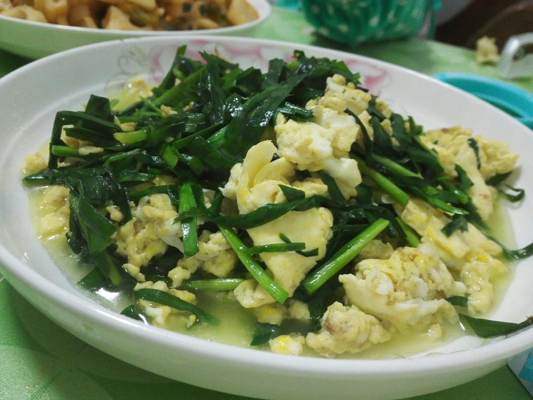 韭菜炒鸡蛋
