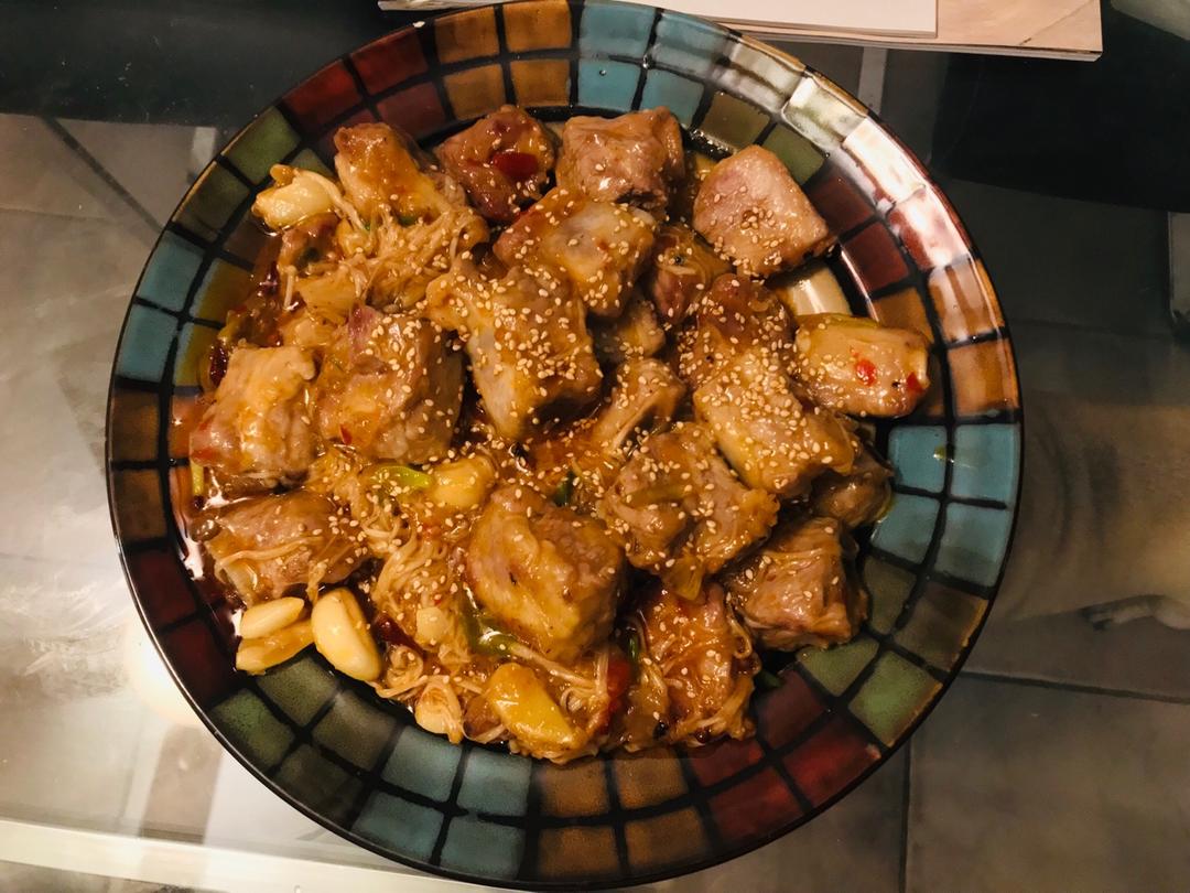 香辣干锅排骨