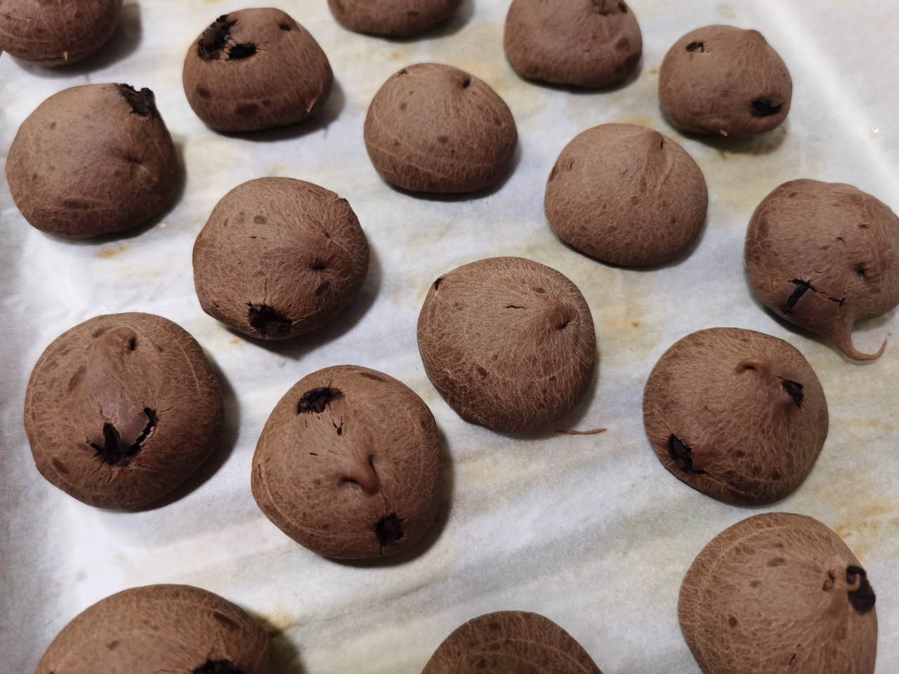 有糯米粉就可以做的超好吃的巧克力麻薯