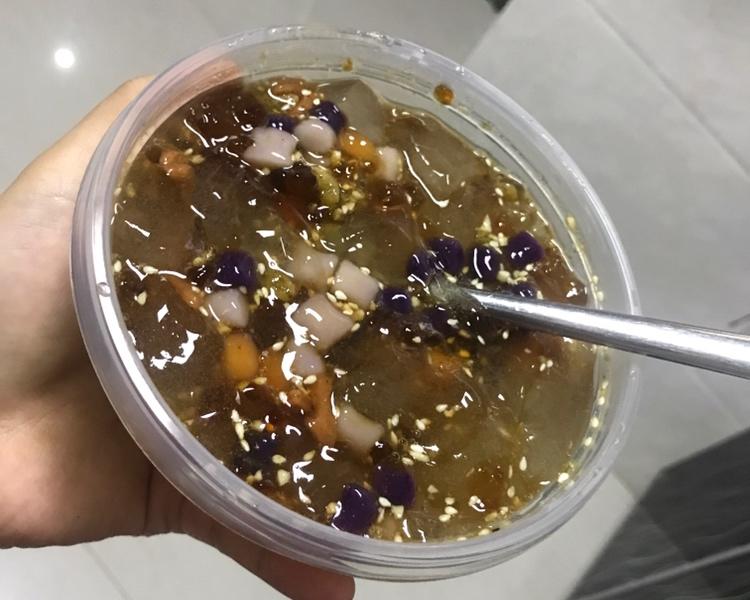 纯手搓桃胶冰粉的做法