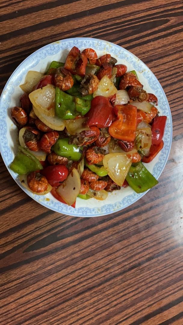 家庭版麻辣龙虾尾