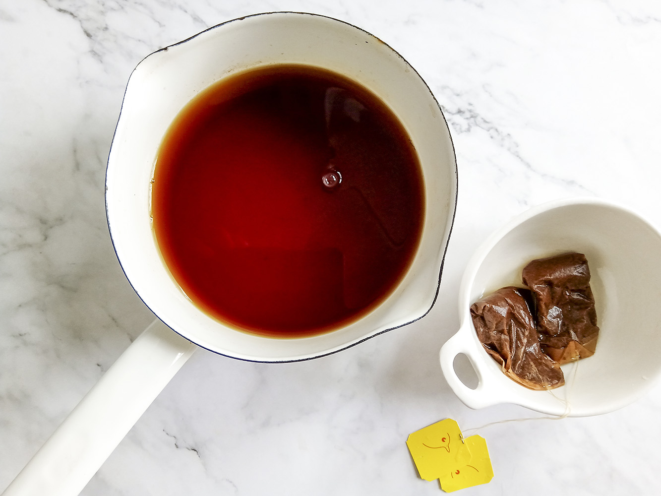 🔥夏日人气饮品 l 芝芝芒果茶的做法 步骤2