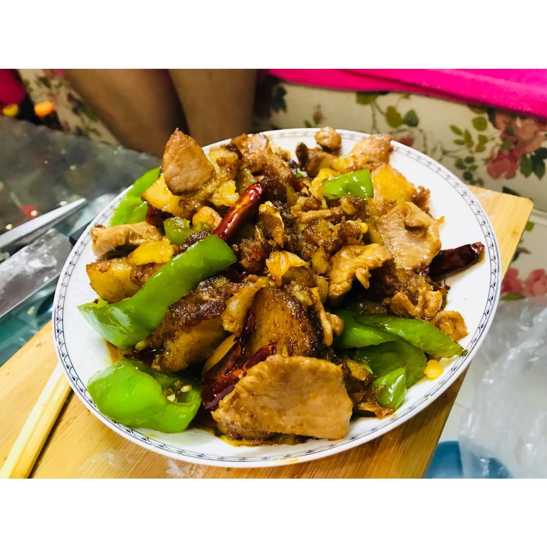 干锅土豆片