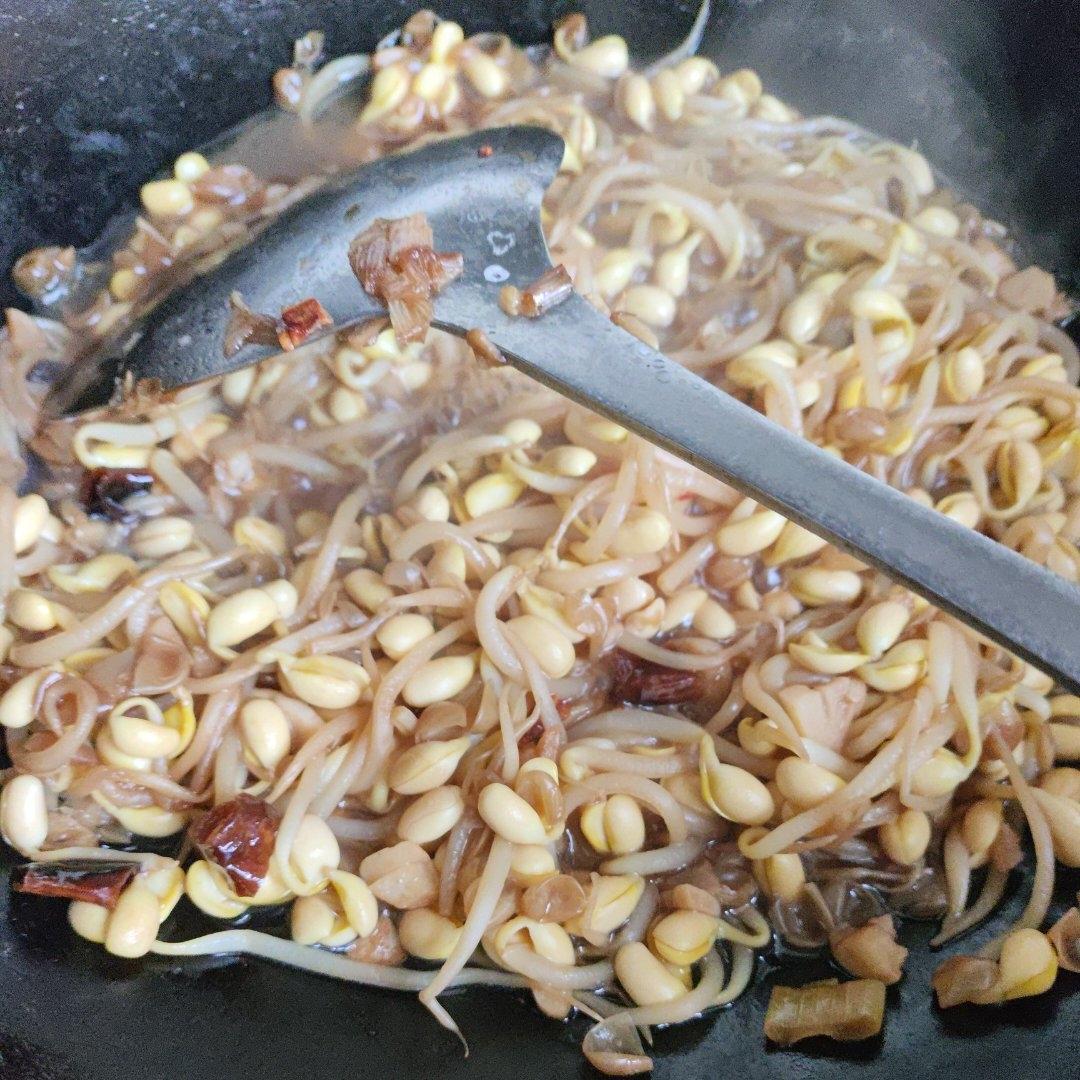 酸辣脆爽的炒豆芽
