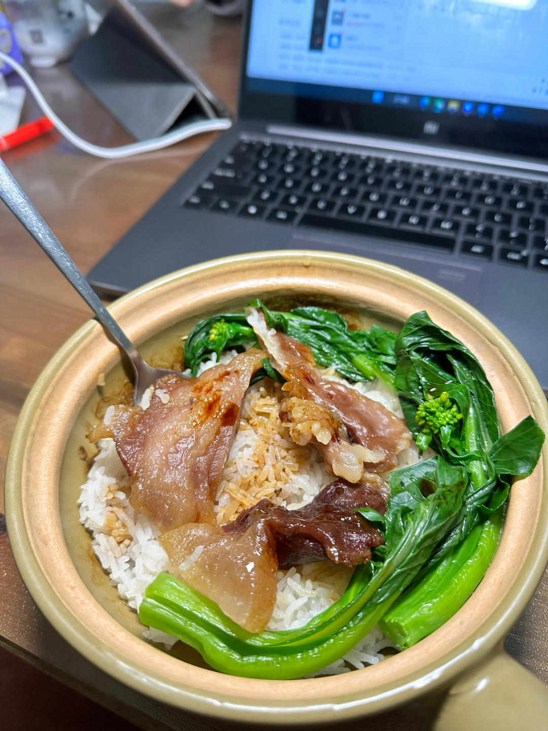 煲仔饭（不用一滴油完美结锅巴）
