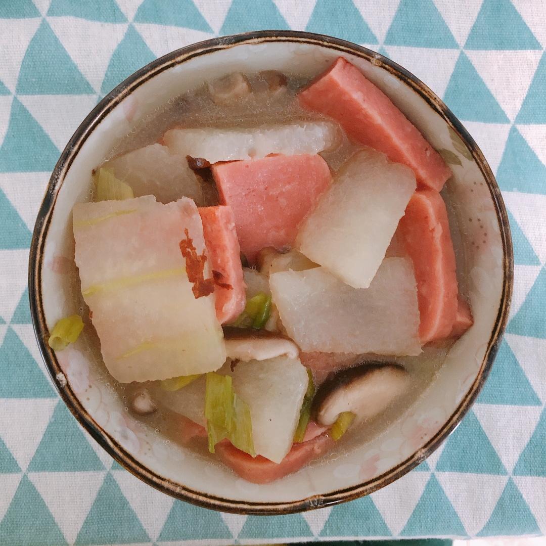 冬瓜火腿汤 鲜得掉眉毛！