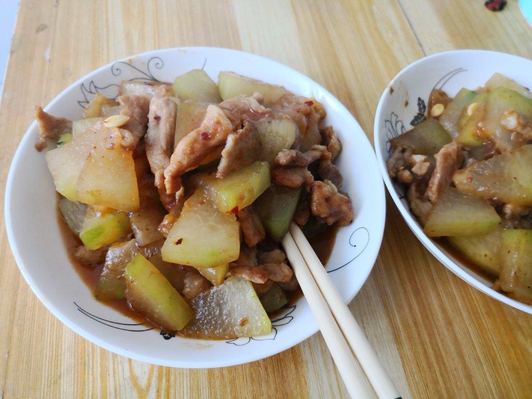 素炒冬瓜