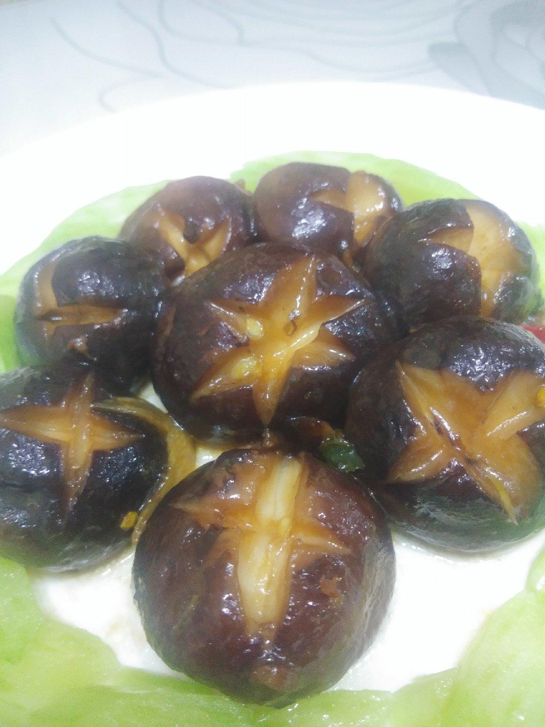 素食日记--卤香菇