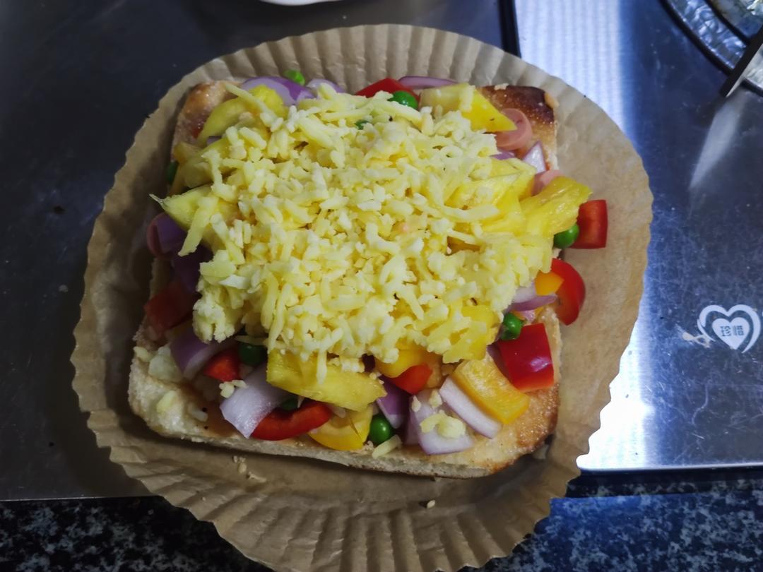 空气炸锅烤披萨