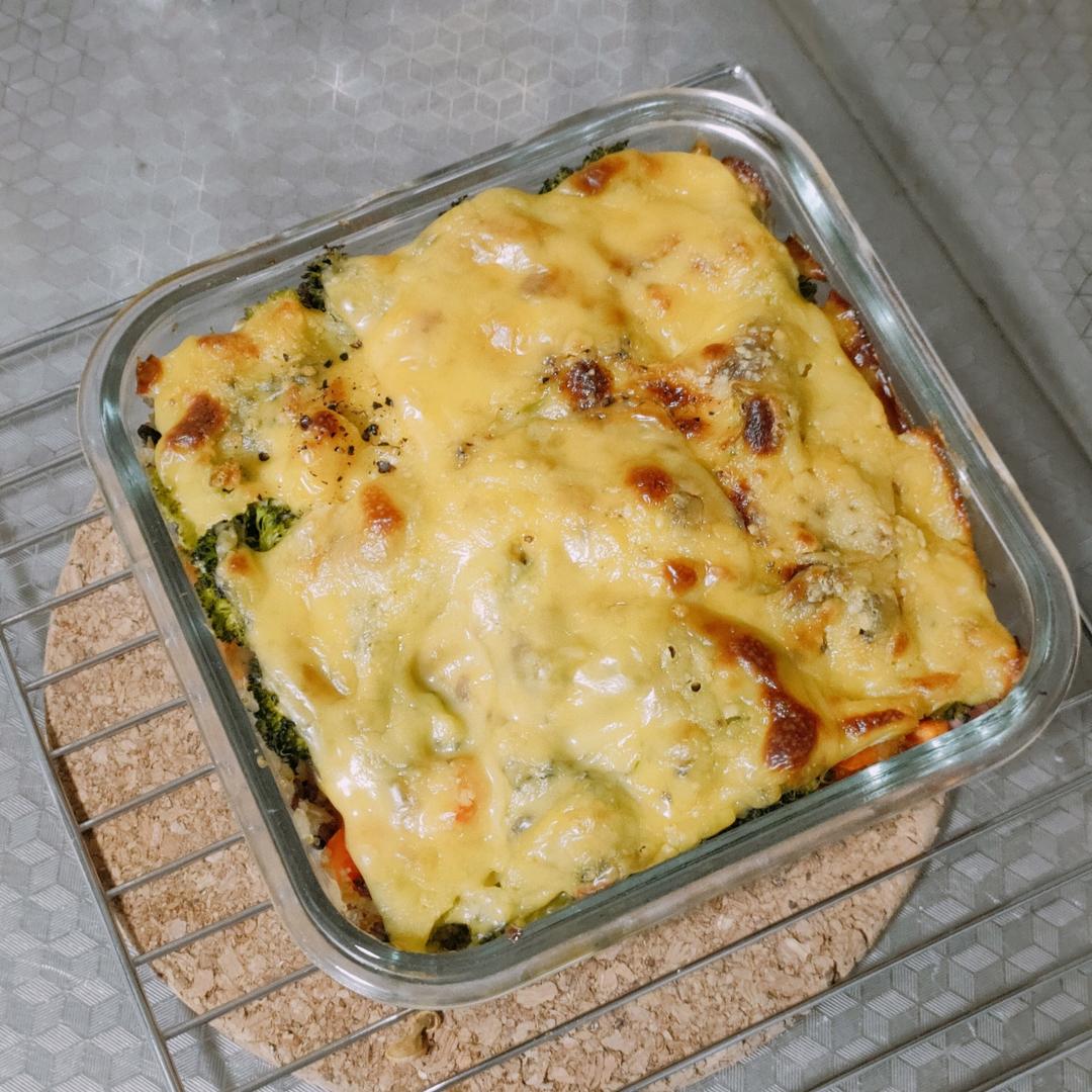 芝士焗饭（烤箱版）