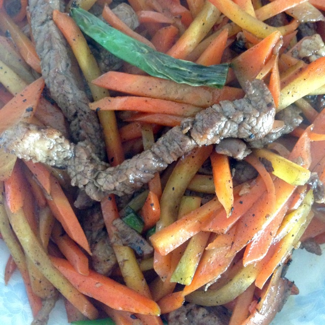 【曼食慢语】胡萝卜牛肉丝