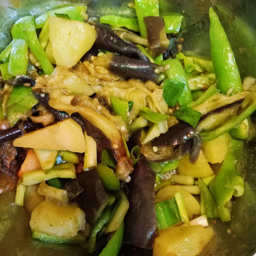 土豆拌茄子