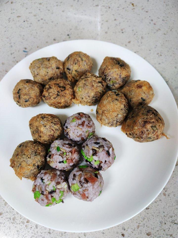 蛋煎饭团【儿童菜谱】