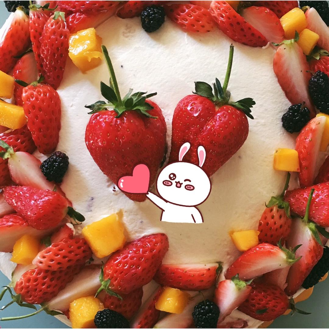 十寸戚风蛋糕（君之改良版）