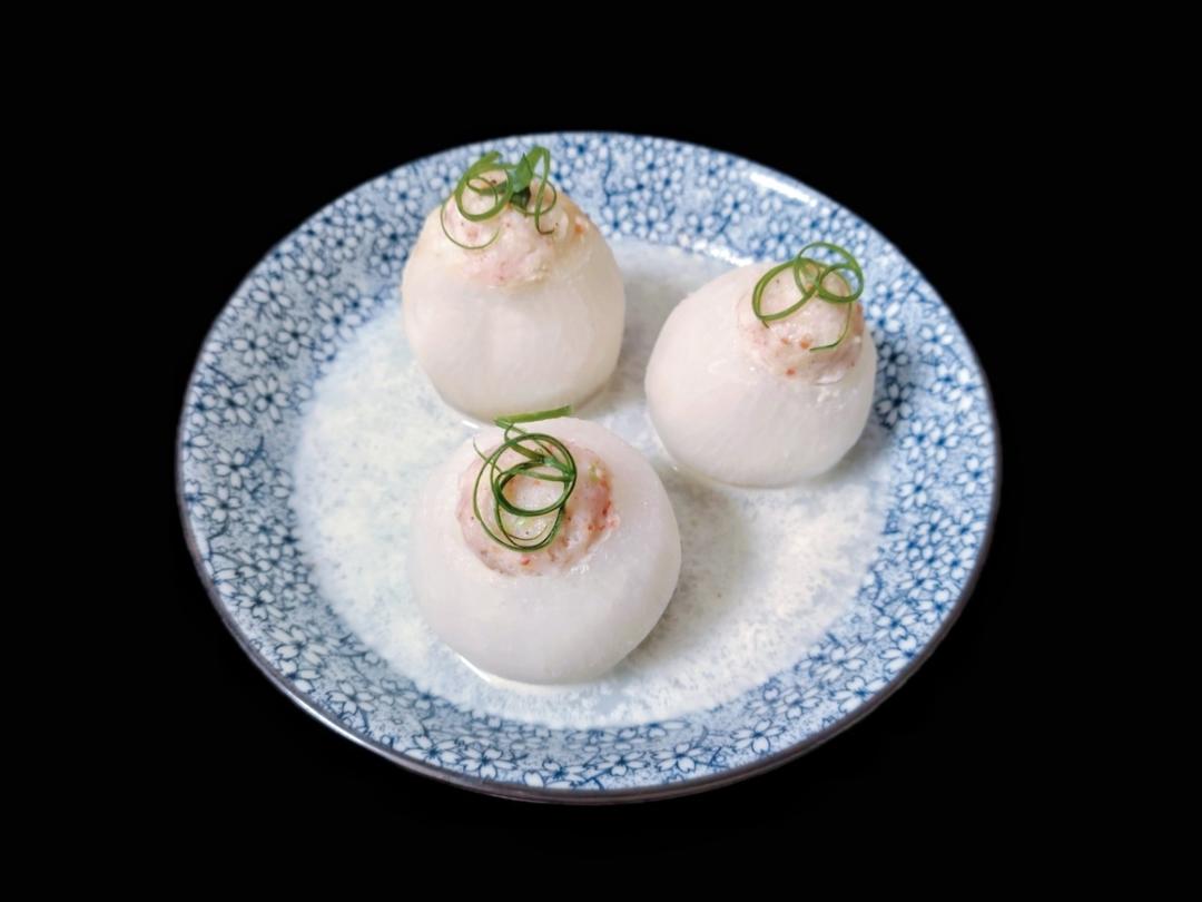 珍珠白玉（萝卜虾球）