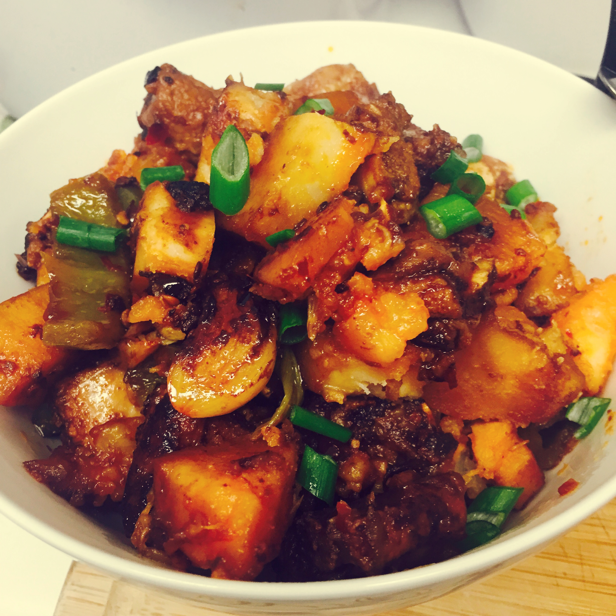 【电饭煲土豆焖排骨】