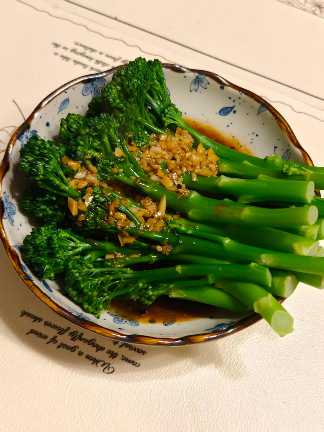 快手白灼甜杆西兰花