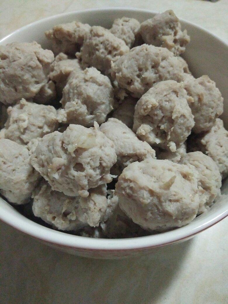 脆弹猪肉丸