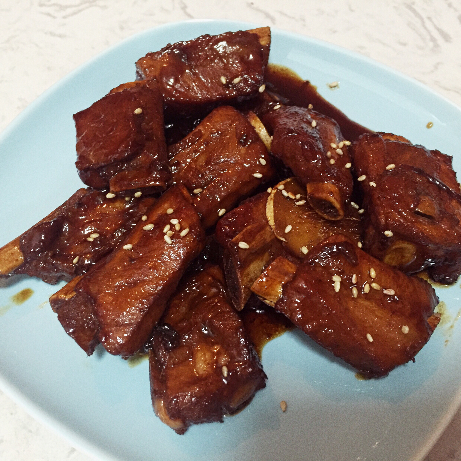 懒人版糖醋排骨