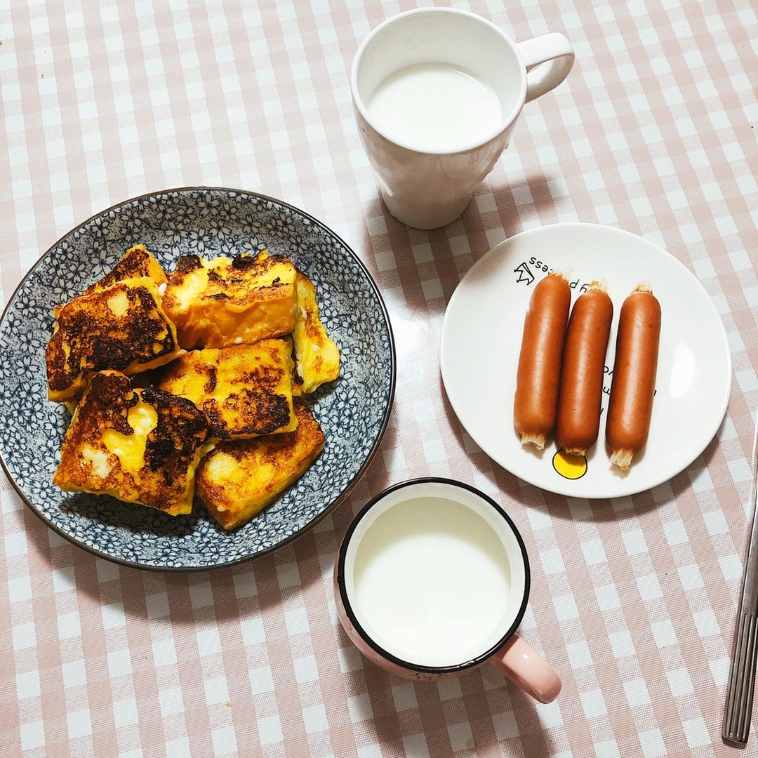 纯奶手撕吐司的做法 步骤1