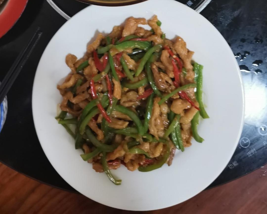 青椒肉丝的做法