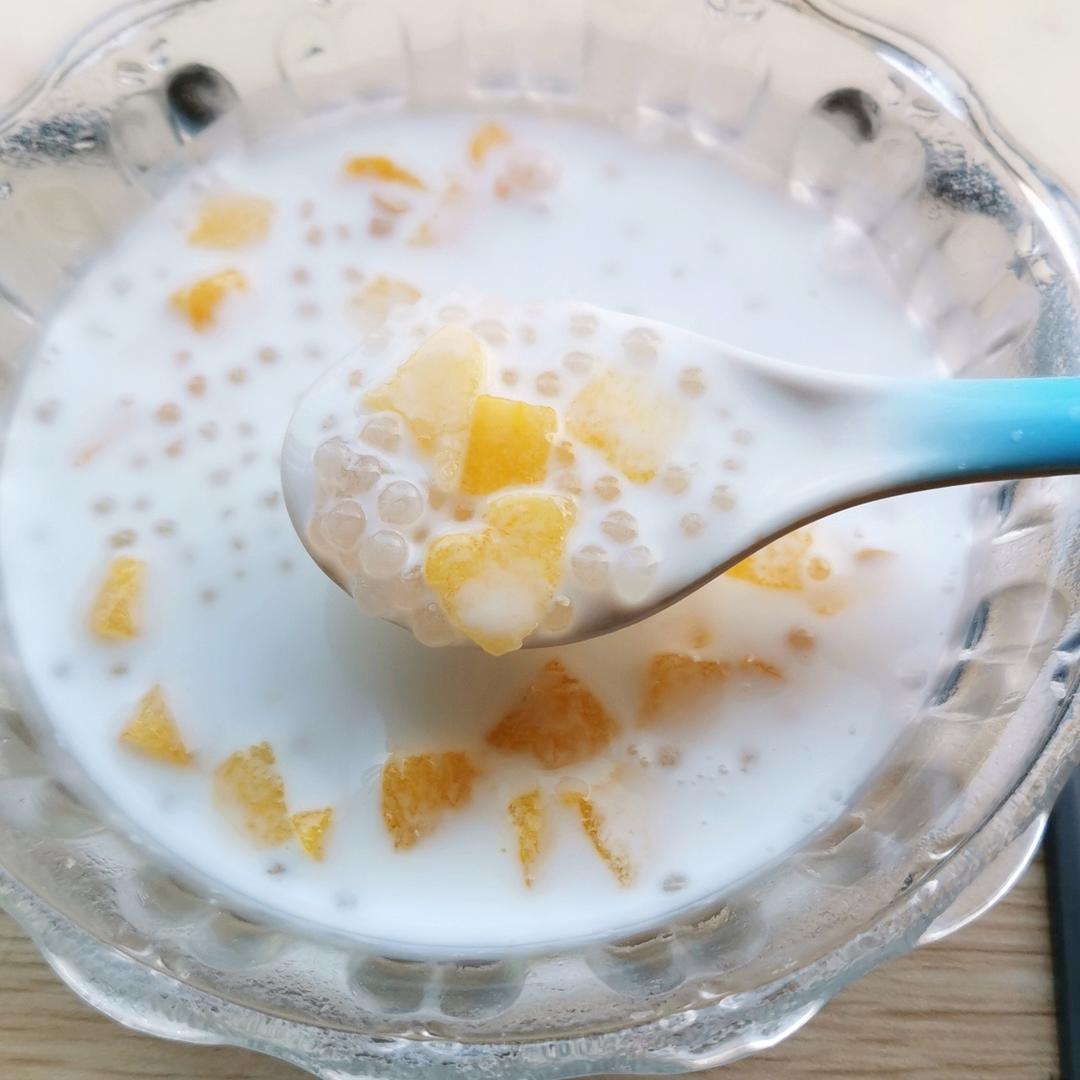 椰汁西米露，1分钟煮，怎么保存不结块