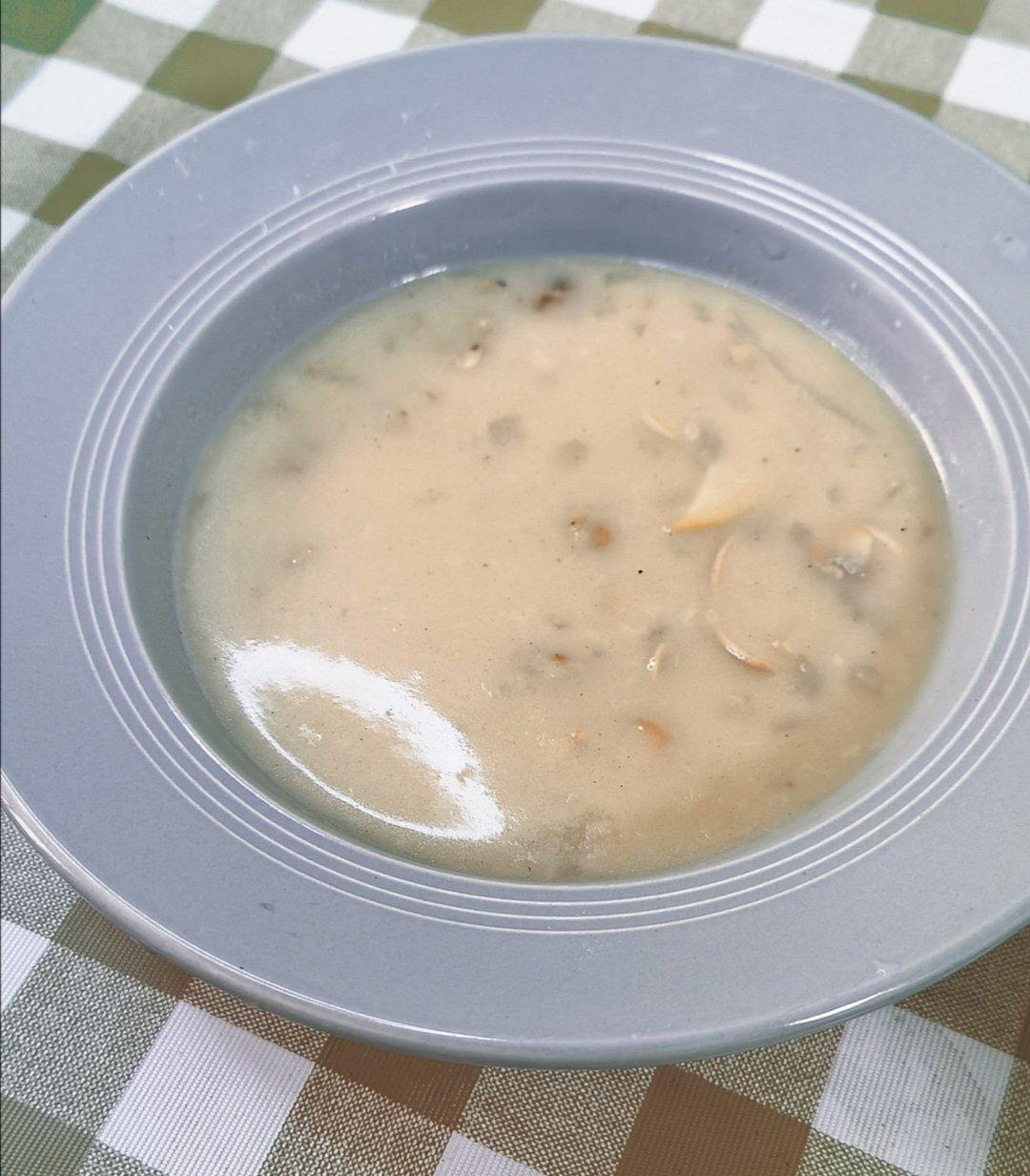 奶油蘑菇汤（完美比例版）