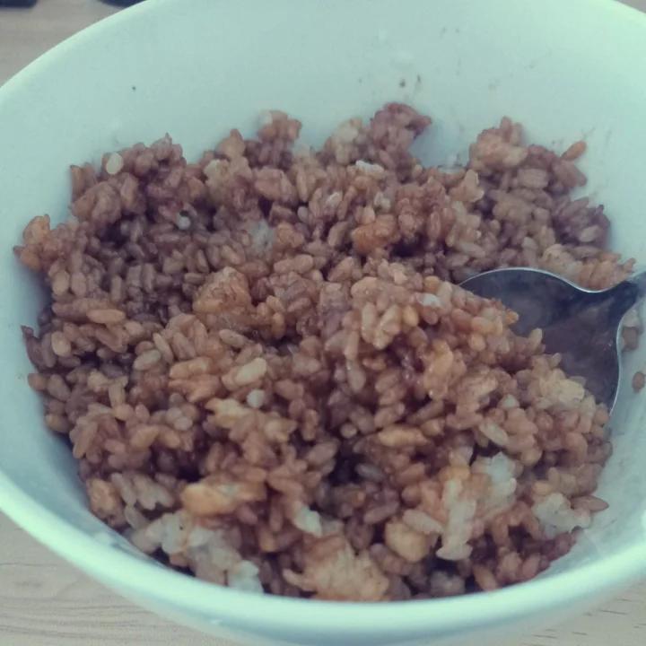 肉沫鸡蛋炒饭