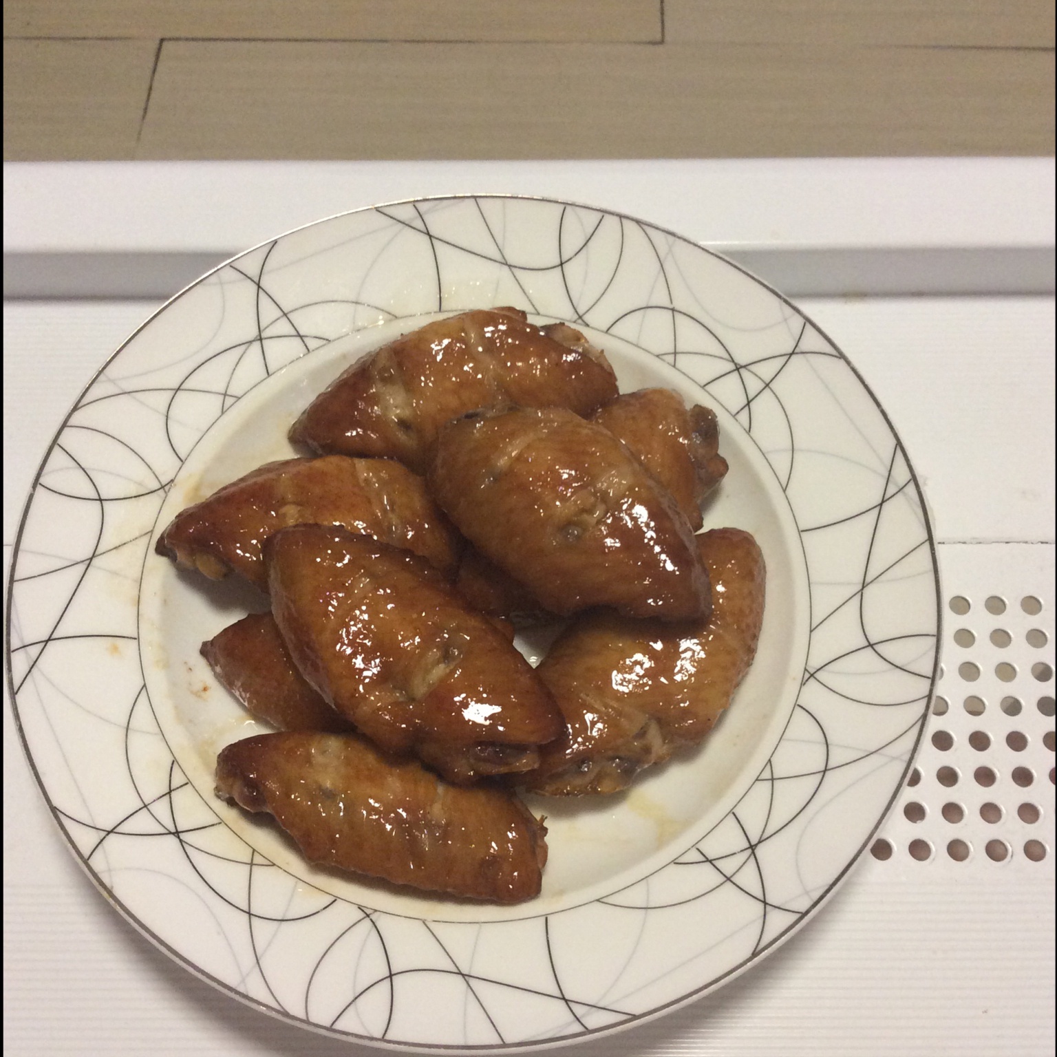 烤箱版蜜汁烤翅