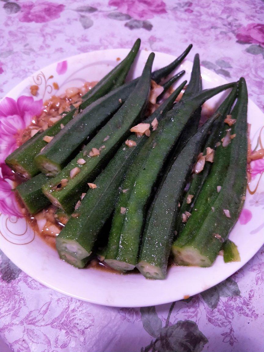 蒜蓉秋葵