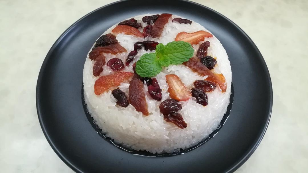 【猪油夹沙八宝饭】古法蒸糯米