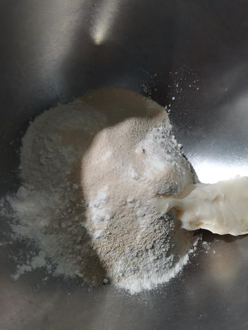 纯奶手撕吐司的做法 步骤1