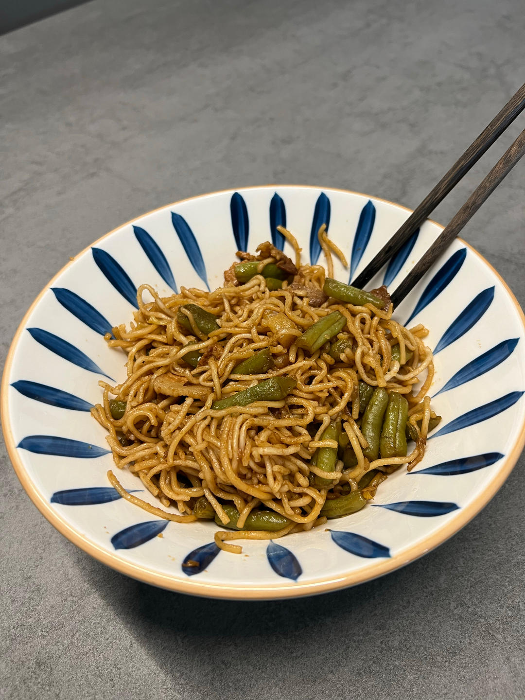 豆角焖面