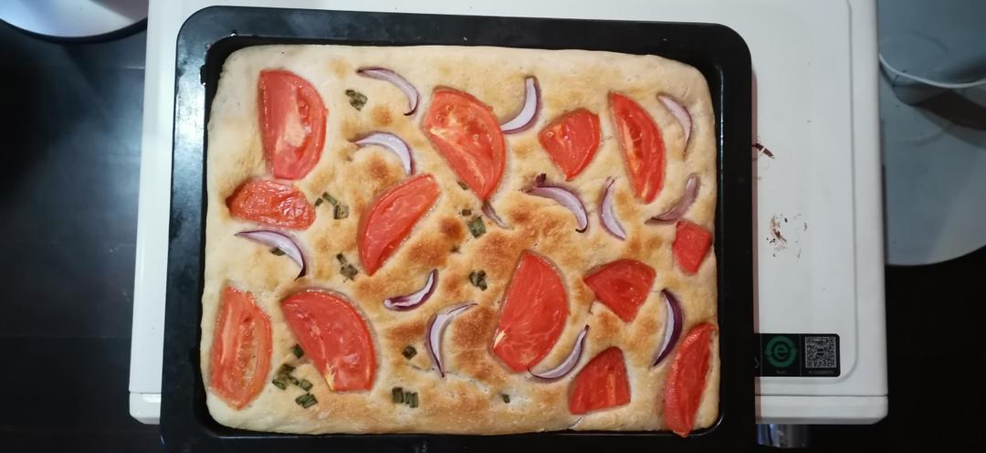 超高颜值天然酵母意大利佛卡夏面包focaccia（附土豆泥版）
