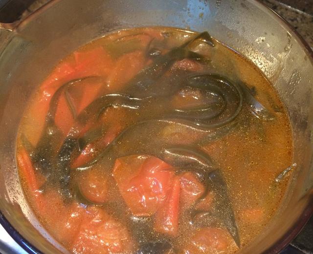 番茄海带汤