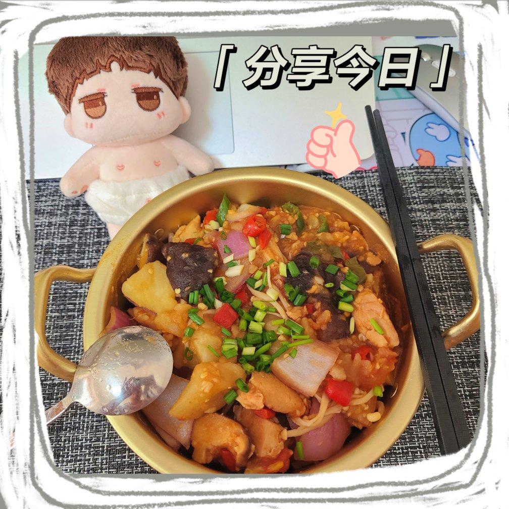 复刻火烧云油焖鸡：史上最简单的下饭神器