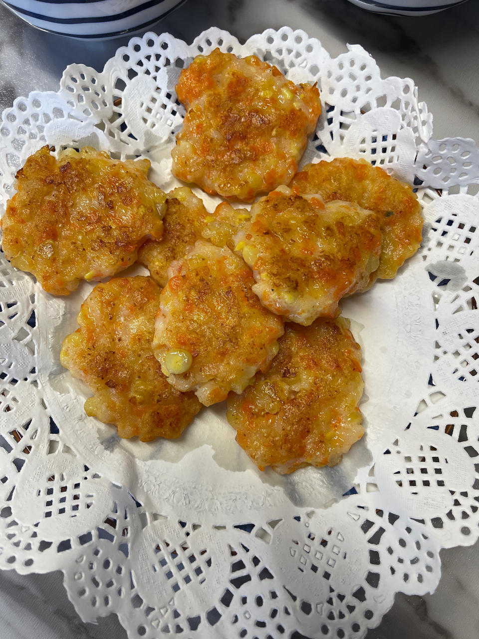 家常菜香煎虾饼
