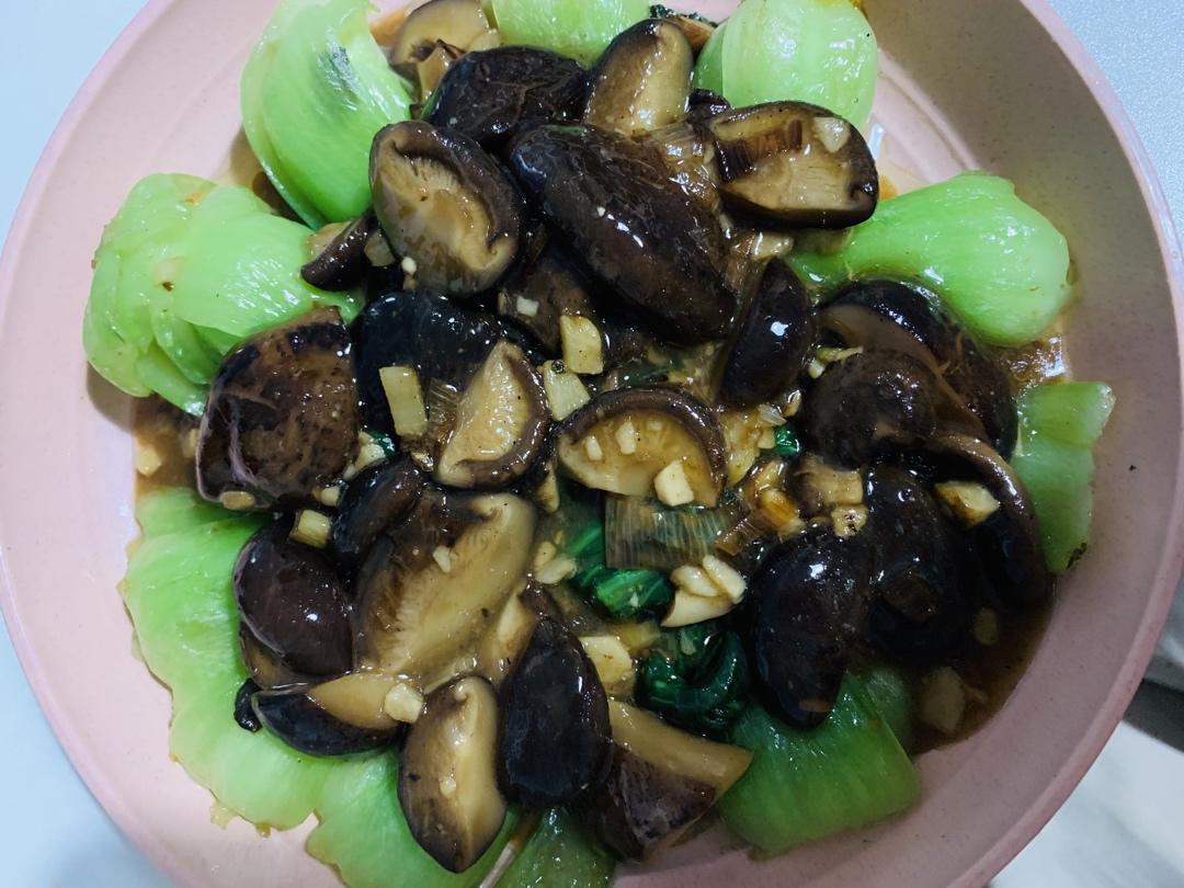 蚝油香菇小油菜