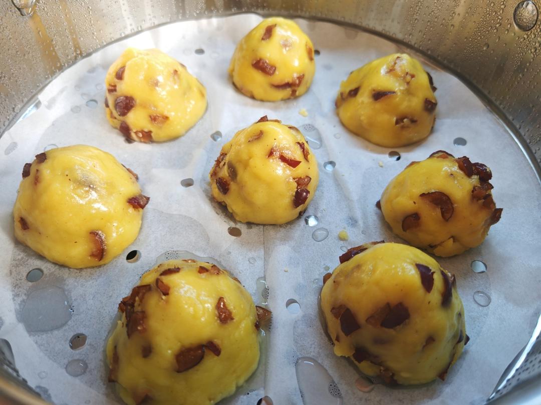 大黄米面窝窝头