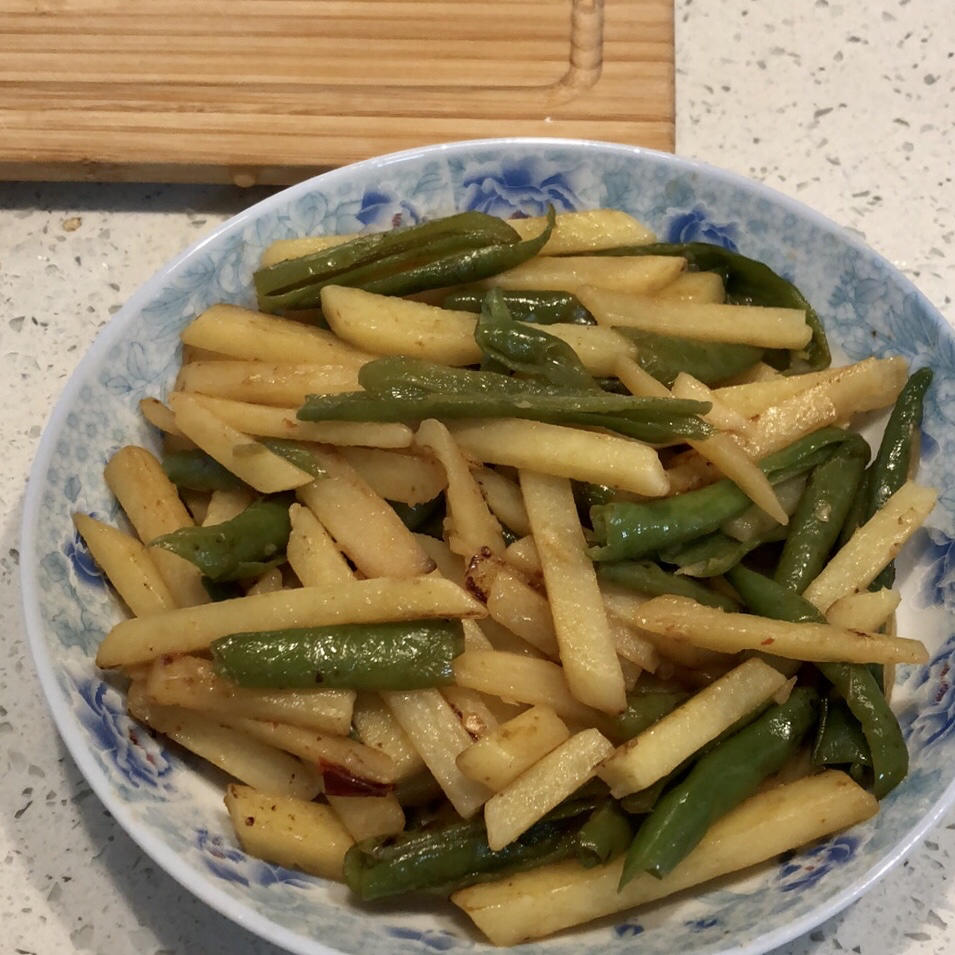 青椒土豆丝