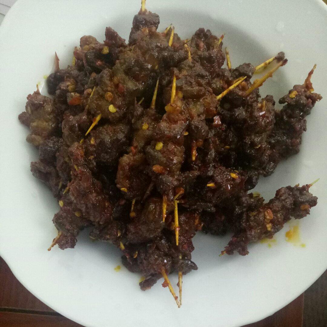 牙签牛肉串-湖南口味