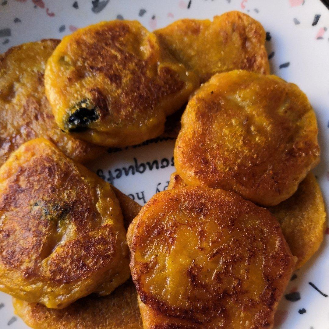 芝麻南瓜饼