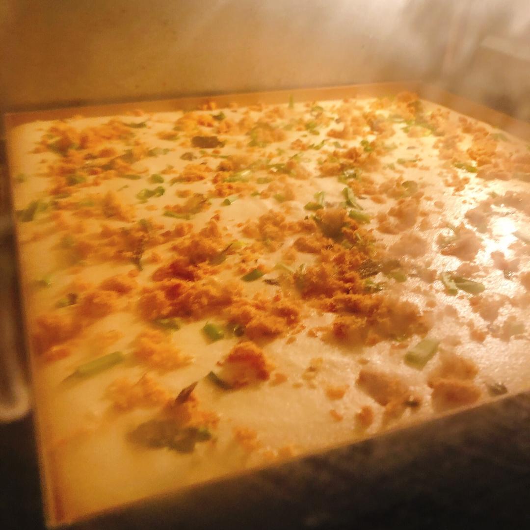 香葱肉松肥蛋糕卷～