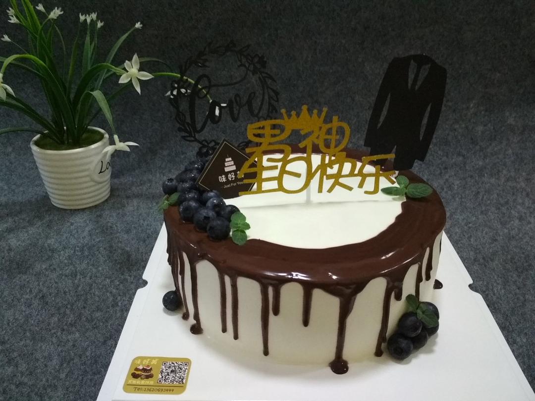 蛋糕淋面之一：甘那许淋面（详细解答淋面太稠的问题）